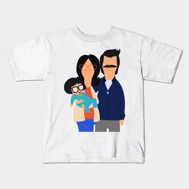 The Belchers Kids T-Shirt by gray-cat
